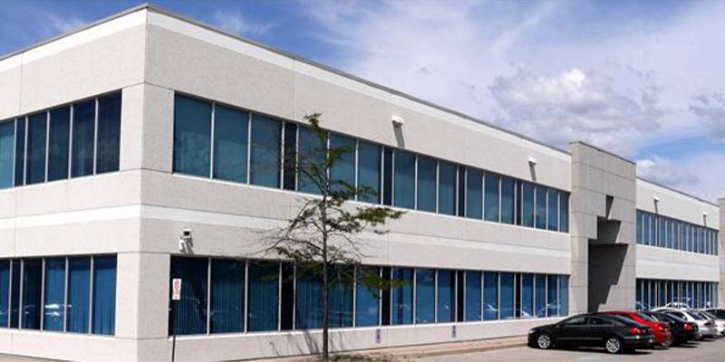 A large workshop for decorative metal sheets production.