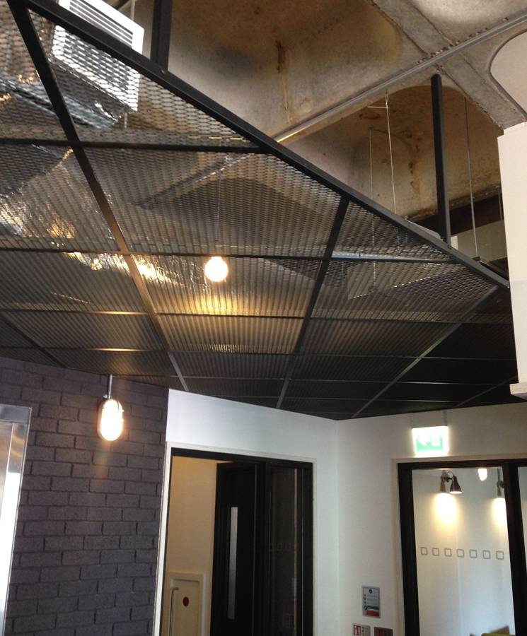  Expanded  Metal  Ceiling  Panels for New or Refurbished Buildings