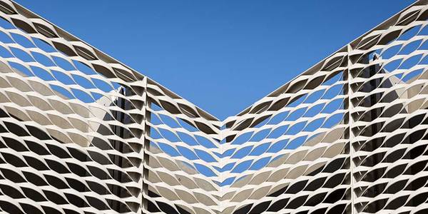 expanded metal cladding