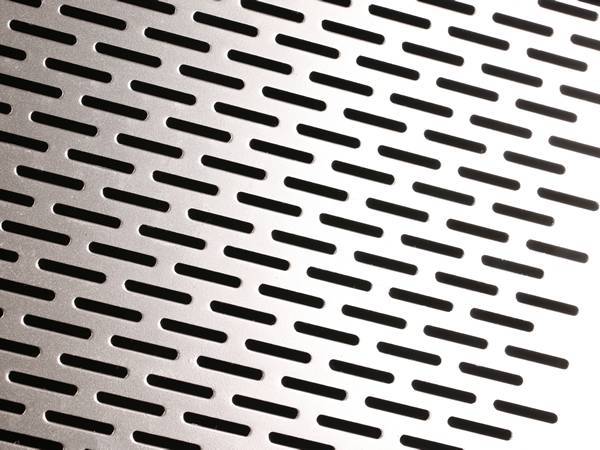 3.5mm Hexagonal Hole Galvanised Steel Perforated Decorative Mesh